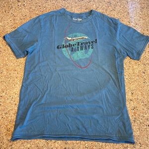 Globe Travel Airways T-Shirt Size Small